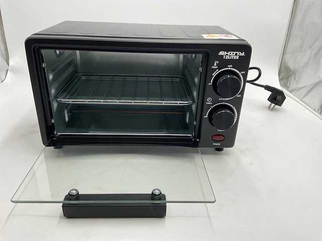 Shiny 600w 12 liter oven (10x) - afbeelding 10 van  11