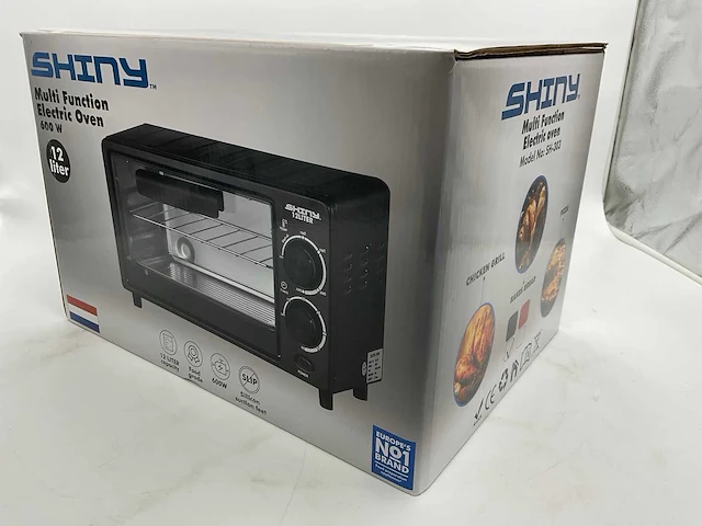 Shiny 600w 12 liter oven (25x) - afbeelding 4 van  11