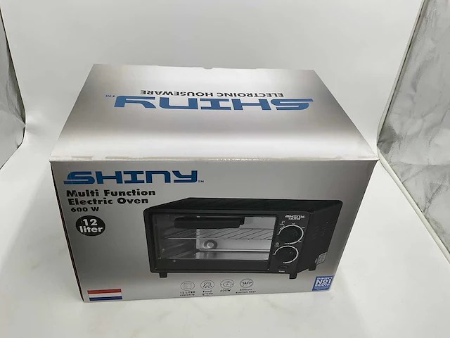 Shiny 600w 12 liter oven (25x) - afbeelding 6 van  11