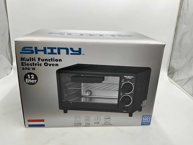 Shiny 600w 12 liter oven (5x) - afbeelding 5 van  11