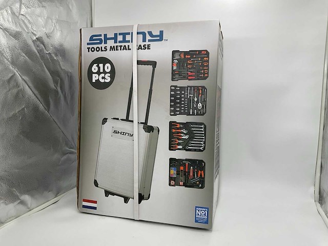 Shiny 610 pcs gereedschapskoffer - afbeelding 1 van  8