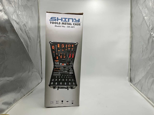 Shiny 610 pcs gereedschapskoffer - afbeelding 4 van  8