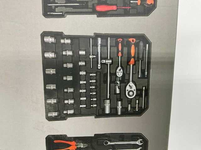 Shiny 610 pcs gereedschapskoffer - afbeelding 5 van  8