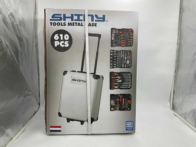 Shiny 610 pcs gereedschapskoffer - afbeelding 2 van  8