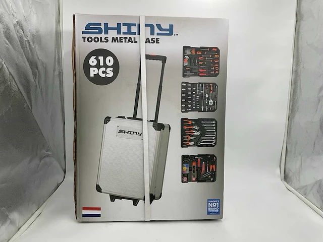 Shiny 610 pcs gereedschapskoffer - afbeelding 6 van  8
