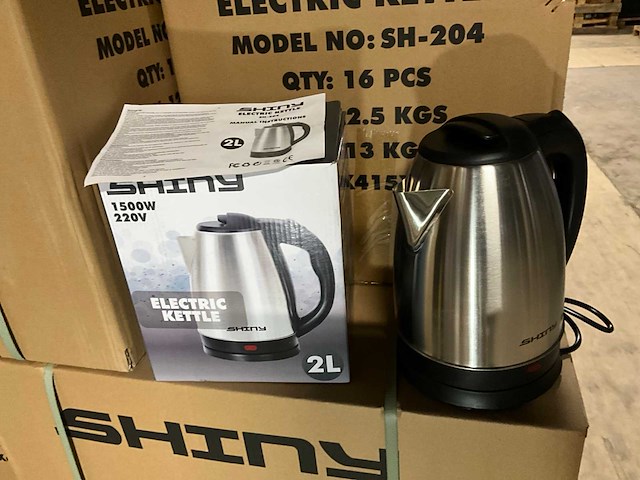 Shiny sh-204 2l waterkoker (48x) - afbeelding 2 van  4