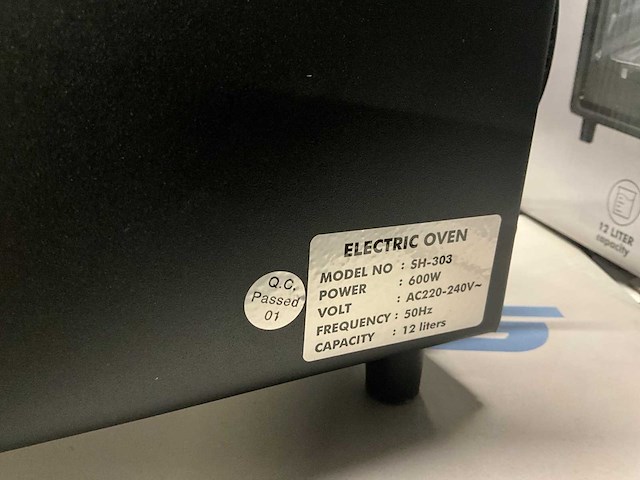Shiny sh-303 oven (20x) - afbeelding 3 van  4