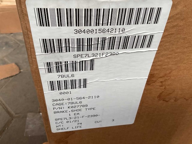 Shoe brake parts kit - afbeelding 6 van  7