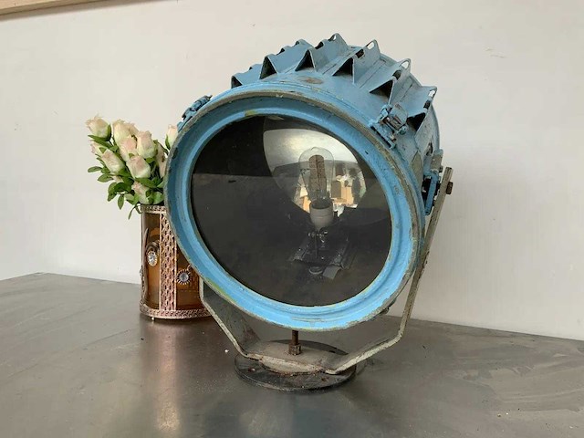 Shonan kosakusho - antiek nautisch zoeklicht - afbeelding 5 van  10