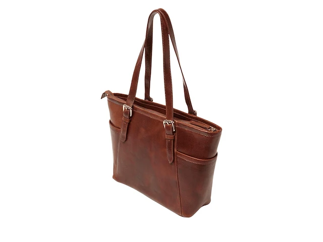 Shopper dr amsterdam, cognac - afbeelding 2 van  6