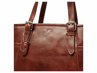 Shopper dr amsterdam, cognac - afbeelding 4 van  6