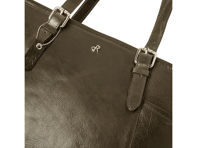 Shopper dr amsterdam, green - afbeelding 5 van  8
