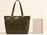 Shopper dr amsterdam, green - afbeelding 8 van  8