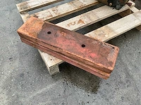 Shovel contragewicht (2x)