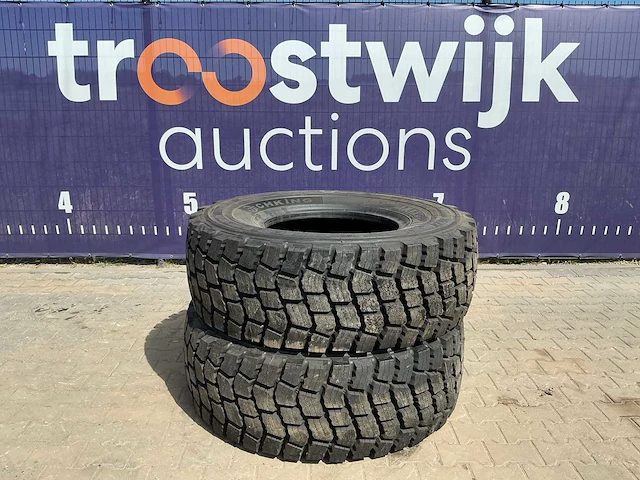 Shovelband 17.5r25 (ongebruikt) (2x) - afbeelding 1 van  3