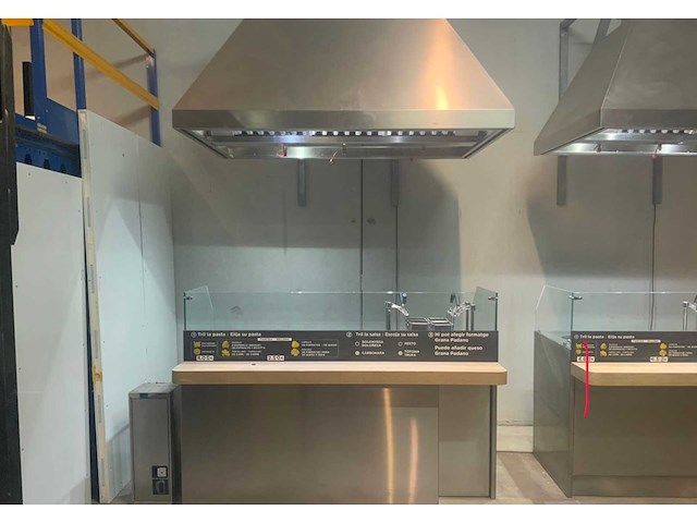 Show-cooking keukenopstelling silko pastakeuken groot (10x) - afbeelding 2 van  3