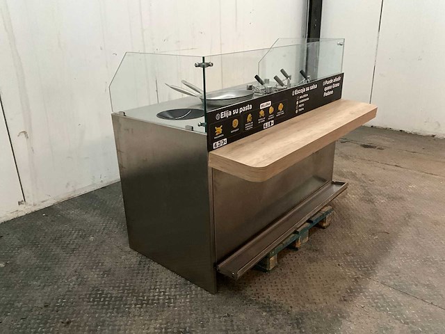 Show-cooking keukenopstelling silko pastakeuken - afbeelding 3 van  9