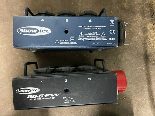 Show tec divers stekkerdoos - afbeelding 5 van  5