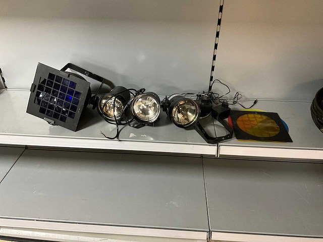 Show tec par 36 pinspot par-spots (4x) - afbeelding 1 van  6