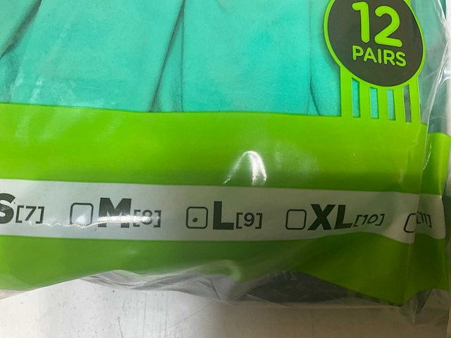 Showa nitrile handschoenen 5mm dik l (36x) - afbeelding 4 van  5