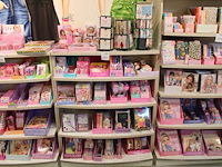 Showkast topmodel w.o. dagboeken, schrijfgerei, bijouterie, glow in the dark etc. - afbeelding 1 van  4
