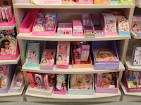 Showkast topmodel w.o. dagboeken, schrijfgerei, bijouterie, lipgloss, handcreme gezichtsmaskers, nagels etc. - afbeelding 4 van  4