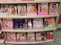 Showkast topmodel w.o. dagboeken, schrijfgerei, juwelenkistjes, rugzak etc. - afbeelding 4 van  4