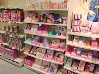 Showkast topmodel w.o. notitieboeken, kleurboeken, make-up spiegel, schrijf- en kleurgerei, schoudertasjes ...