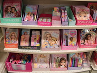 Showkast topmodel w.o. notitieboeken, kleurboeken, make-up spiegel, schrijf- en kleurgerei, schoudertasjes ... - afbeelding 4 van  4