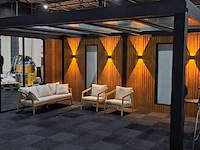 Showmodel grote aluminium overkapping, sunrooms - afbeelding 1 van  15
