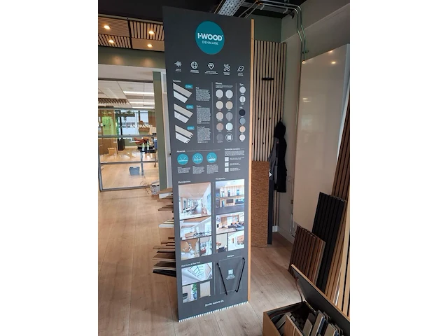 Showroomdisplay met diverse panelen - afbeelding 2 van  9