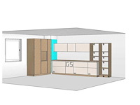 Showroomkeuken schüller collectie 2026 met siemens apparatuur - afbeelding 3 van  15