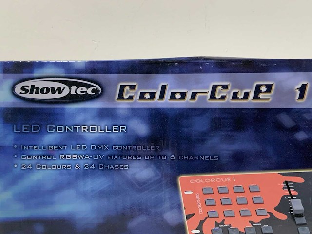 Showtec - colorcue 1 led dmx - controller - afbeelding 6 van  7