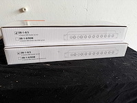 Showtec - dmx booster db1-8/3 - lichte mengtafels (2x) - afbeelding 1 van  1