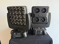 Showtec - infinity im-2515 - led moving heads (4x) - afbeelding 2 van  3