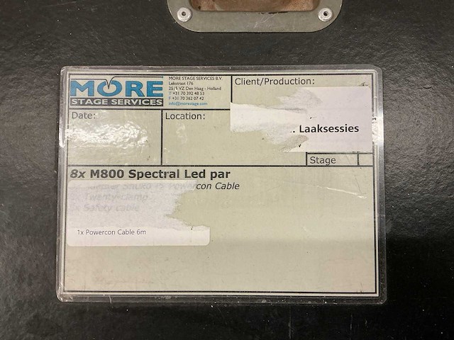 Showtec - spotlights (8x) - afbeelding 6 van  6