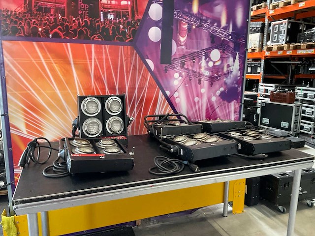 Showtec 4 blinders (4x) - afbeelding 1 van  4