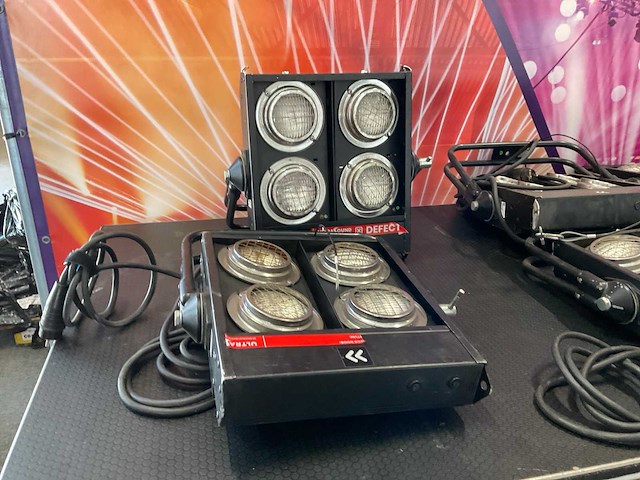 Showtec 4 blinders (4x) - afbeelding 2 van  4