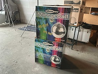Showtec 50cm spiegelbol (2x)