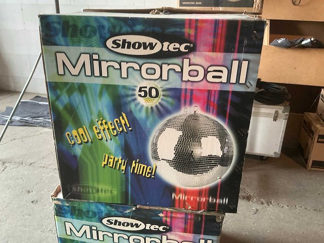 Showtec 50cm spiegelbol (2x) - afbeelding 2 van  2