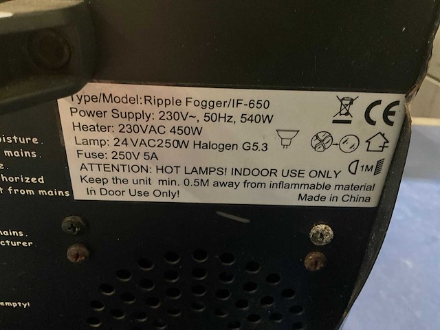 Showtec aqua-ice rook/effect machine - afbeelding 4 van  4