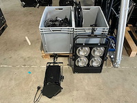 Showtec beam spots en stageblinders (11x) - afbeelding 1 van  12