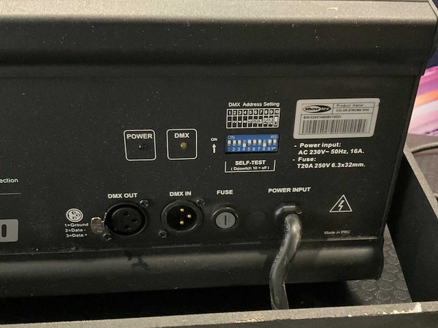 Showtec color strobe 3000 stroboscoop (2x) - afbeelding 3 van  3