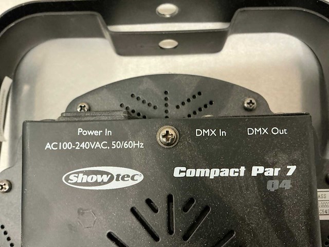 Showtec compact par 7 led-par (3x) - afbeelding 10 van  11
