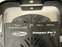 Showtec compact par 7 led-par (3x) - afbeelding 10 van  11