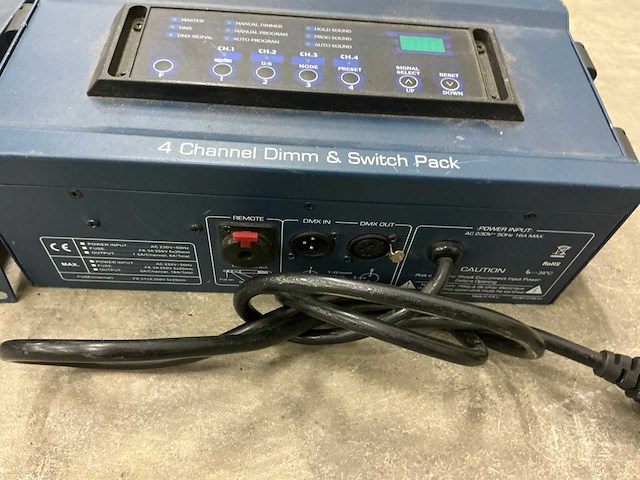 Showtec dimmer pack (3x) - afbeelding 5 van  7