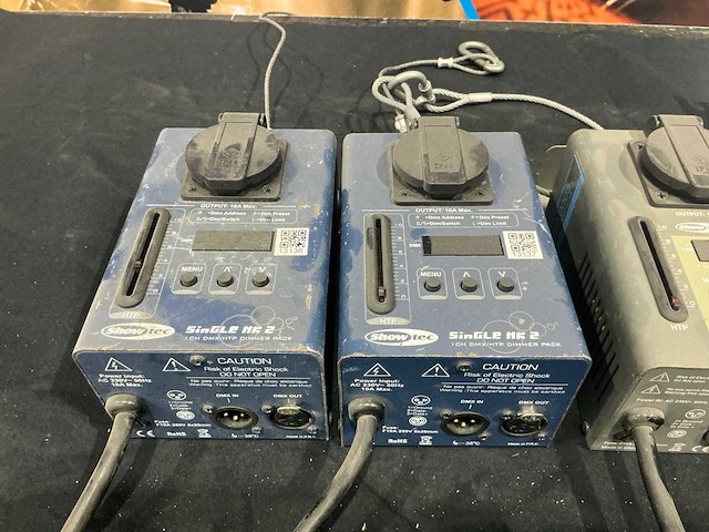 Showtec diverse single dimmers dmx - afbeelding 2 van  4