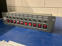 Showtec dj-switch 10 schuko schakelpaneel - afbeelding 1 van  3