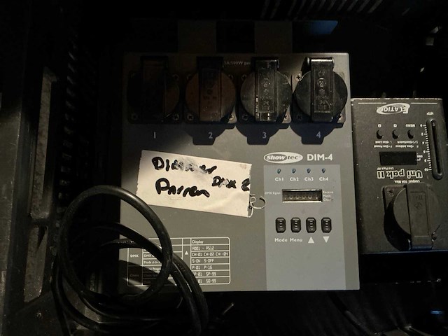 Showtec / elation dimmerpack (5x) - afbeelding 3 van  6