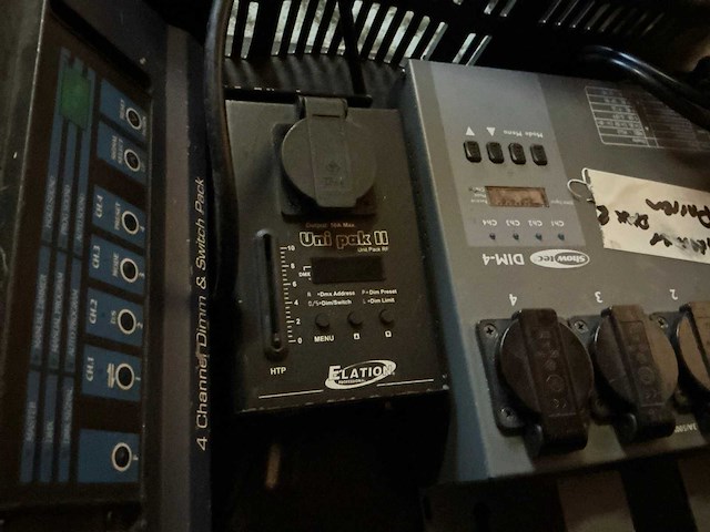 Showtec / elation dimmerpack (5x) - afbeelding 5 van  6